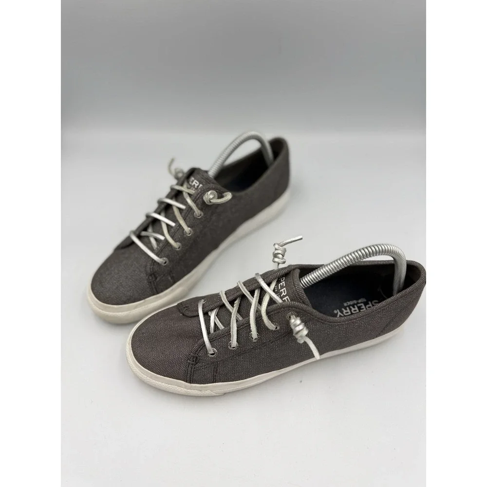 Sperry Top-Sider SeaCoast Core Low Top Sneakers Women's Size 9M Grey STS80332